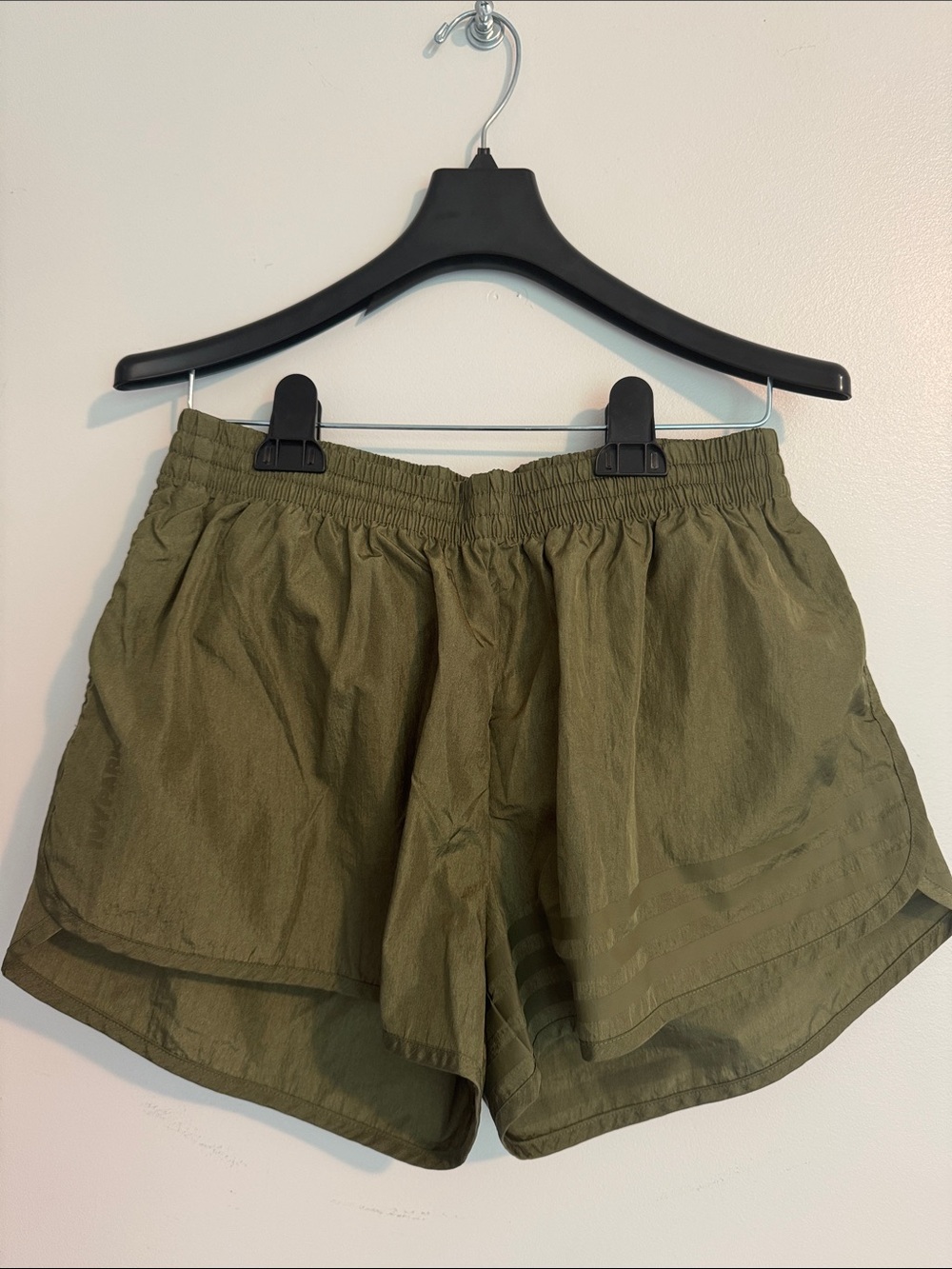 Adidas x Ivy Park Olive Green Athletic Shorts